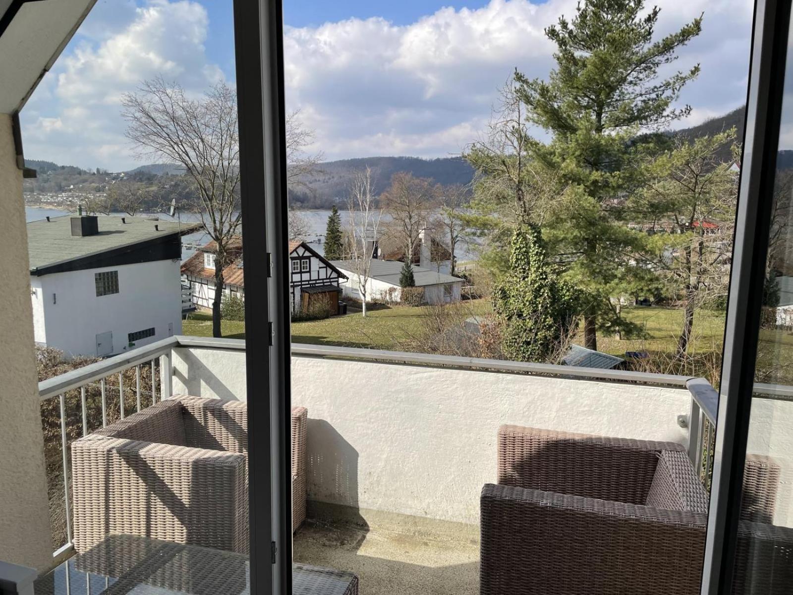 Gemutliche 93M2Fewo Mit 2 Schlafzimmern Und Seitlichem Seeblick Vom Balkon Scheid (Waldeck-Frankenberg) Exterior foto